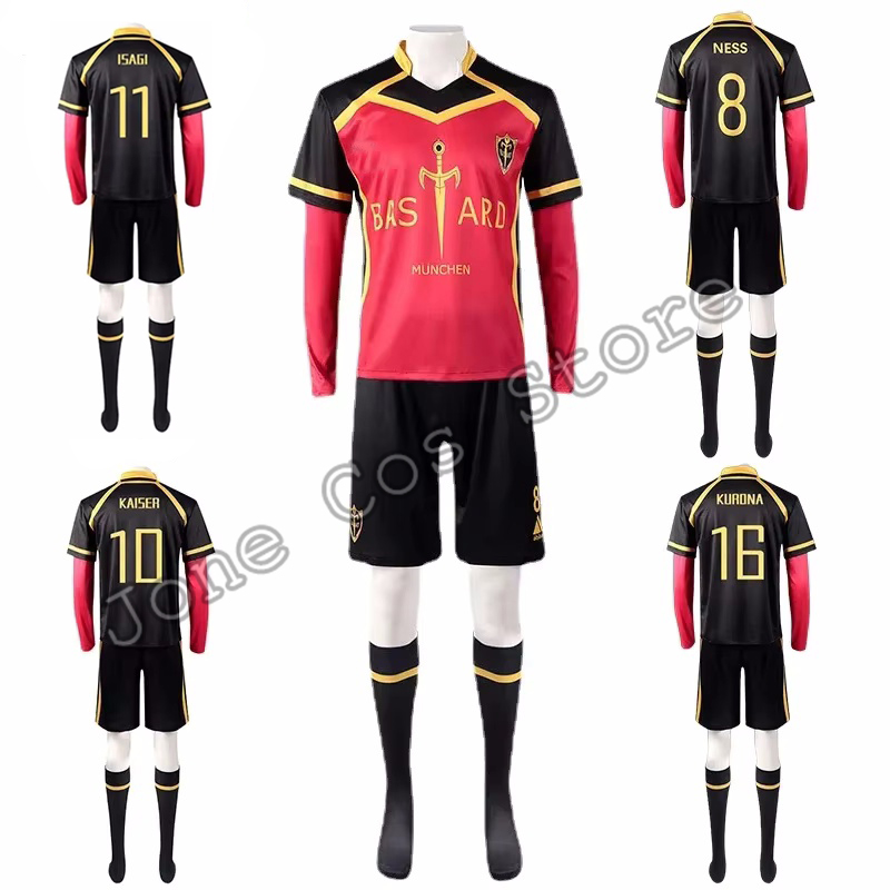Anime Themed Merchandise - Kaiser Cosplay Jersey Anime Isagi Yoichi