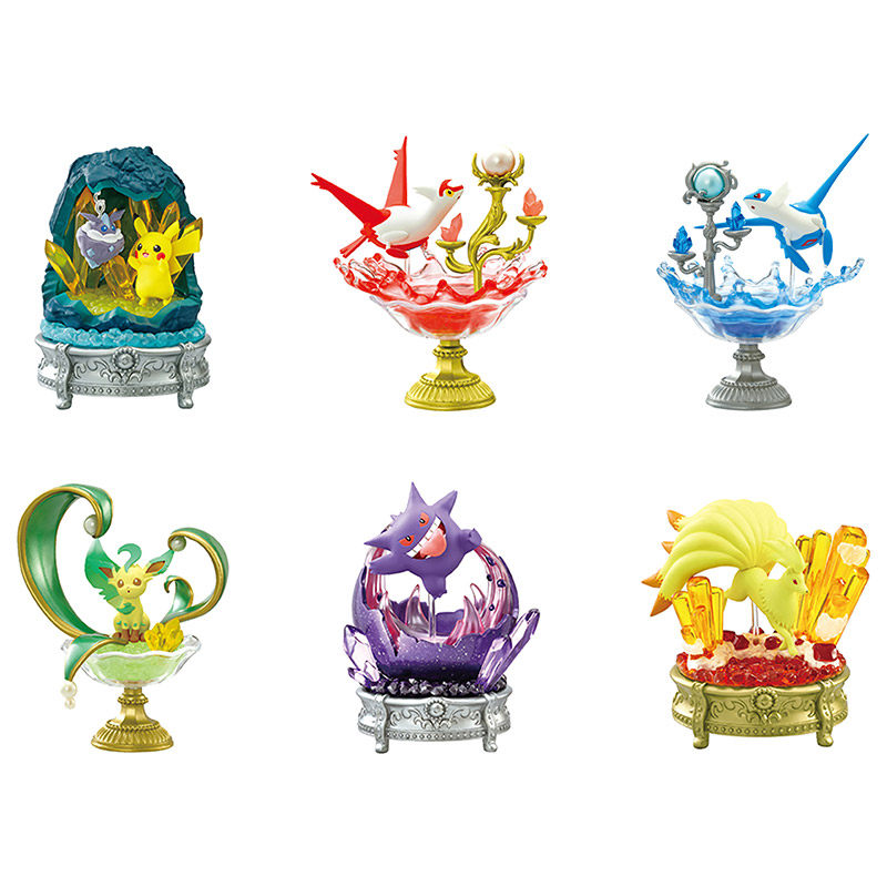 RE-MENT Pokemon Gemstone Colle - огляд і ціна Pokemon Anime Merchandise