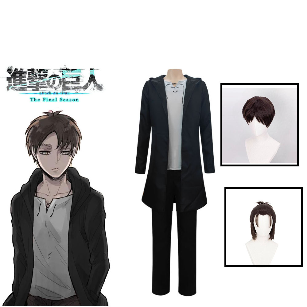 Eren Jaeger Cosplay Costume An - огляд і ціна Anime Themed Merchandise