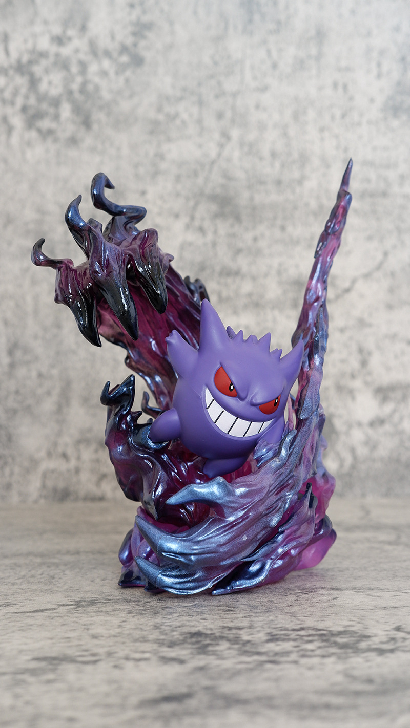 19cm Anime Pokemon Gengar Batt - огляд і ціна Pokemon Anime Merchandise