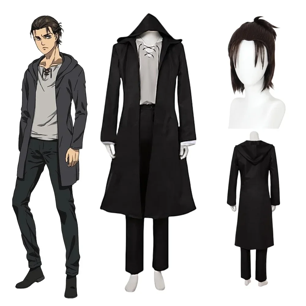 2026Eren Jaeger Cosplay Costum - огляд і ціна Anime Themed Merchandise