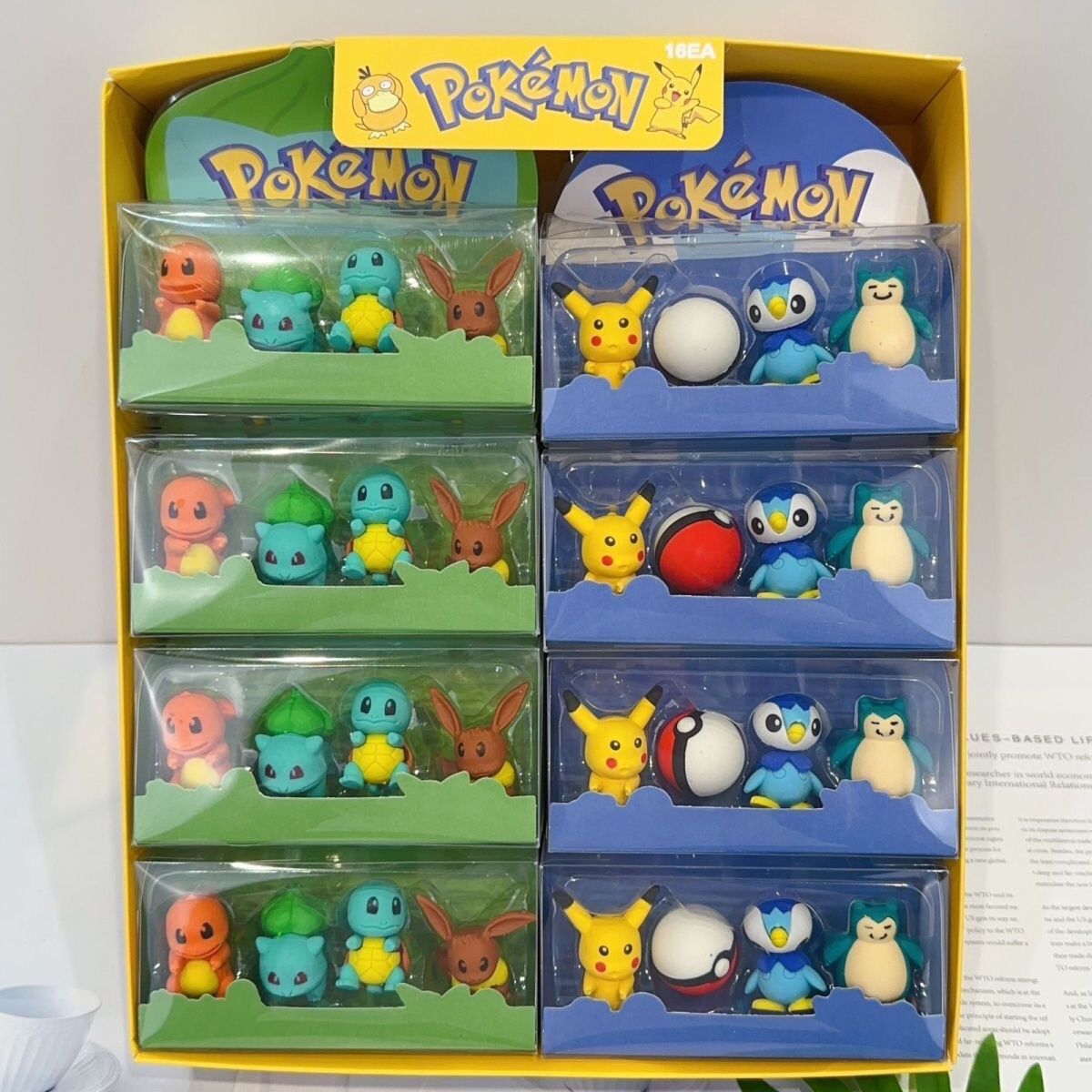Pokémon figurine erasers, cute - огляд і ціна Erased Anime Merchandise