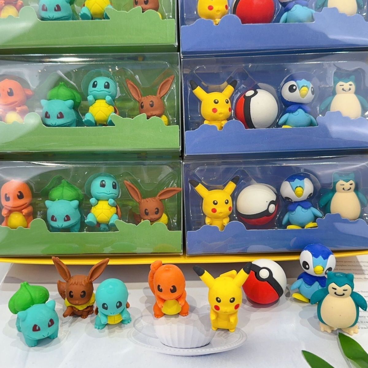Pokémon figurine erasers, cute - огляд і ціна Erased Anime Merchandise