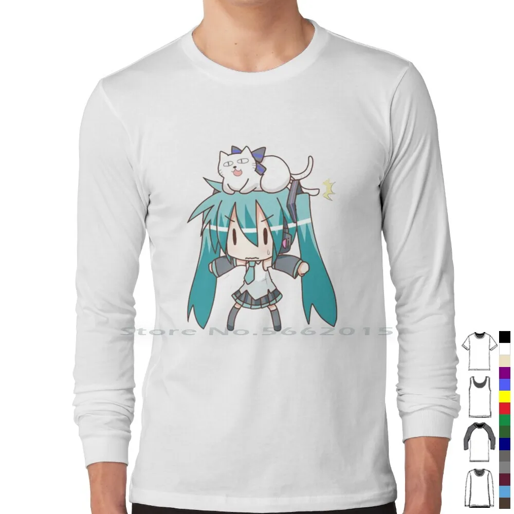 Miku T Shirt 100% Cotton Kawai - огляд і ціна Anime Themed Merchandise